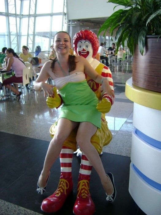 Clown Ronald Makes People Do Nasty Things Fun