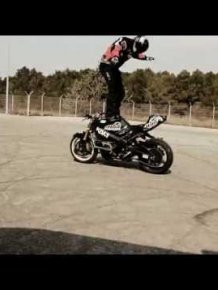 Restricted Area - Drifting Motorcycles Crossing - Switch Riders Gymkhana