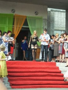 Russian Girl Prom Dress