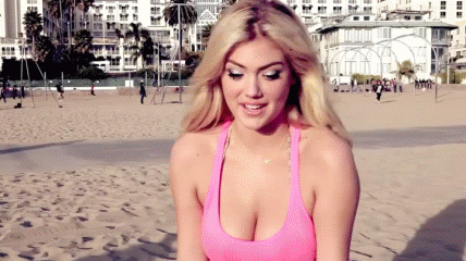 Sexy hot Kate Upton (gifs)