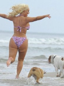 Coco at the Beach
