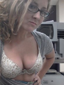 Girls bored at work