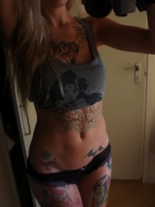 Hot girls with tattoos