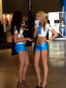 Girls of the Russian Game Expo