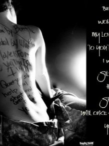 Messages for Husbands on Their Wives' Backs