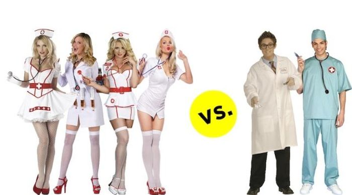 The Difference Between Men's And Women's Costumes