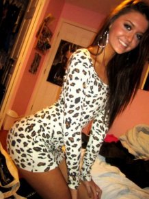 Girls in tight dresses
