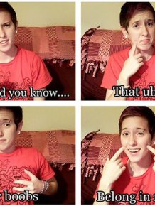 Girls, Did You Know that Your Boobs...