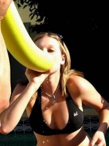 Beer-Bonging Babes