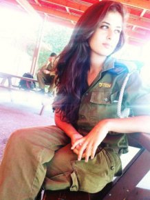 Girls of Israel Army Forces