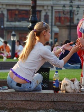 Whale Tail Girl