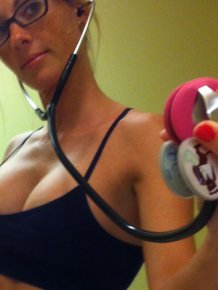 Hot girls bored at work