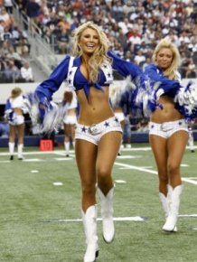 Sexy and gorgeous cheerleaders