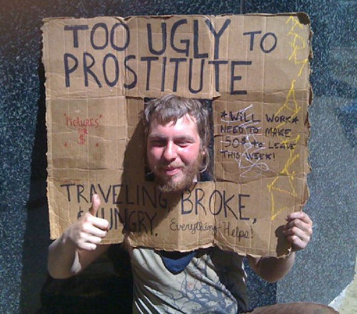 Funny Homeless Signs | Others