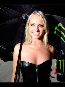 Girls from the MotoGP 2011 of Czech Republic