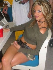 Hot Girls Holding Party Cups