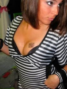 Attractive Cleavage Girls 