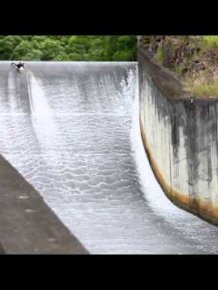 Dam slide