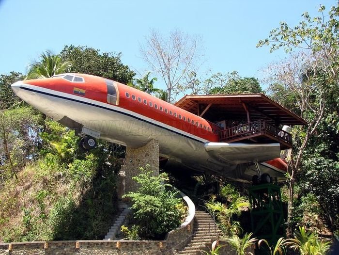 Hotel from Boeing 727