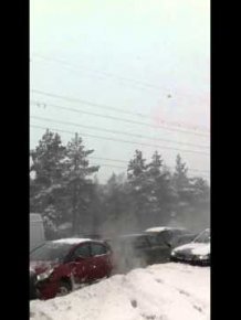 Helsinki Highway, The massive accident in Finland