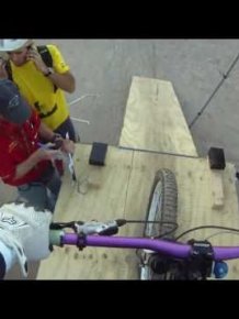 Insane Downhill Bike Race In Chile, 2011
