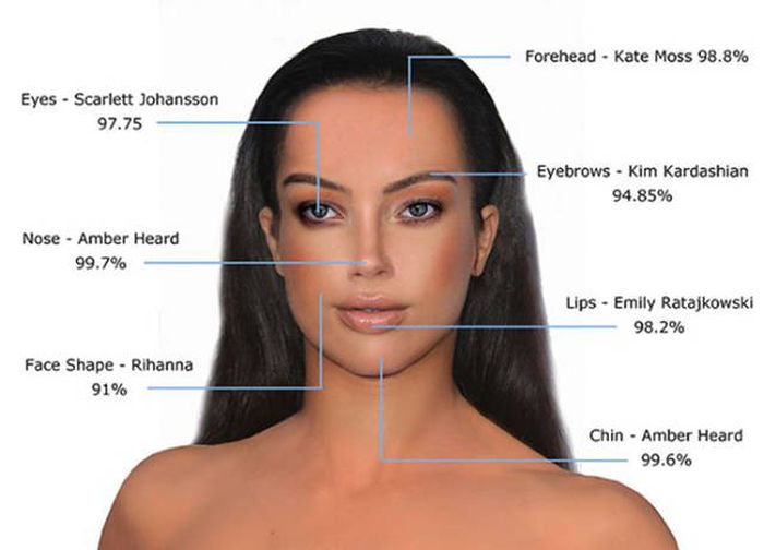 What The Most Beautiful Face In The World Would Look Like According To