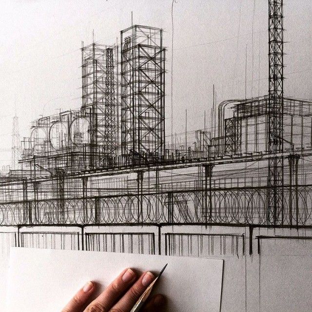 Impressive Architectural Sketches Show A University Student’s Talent