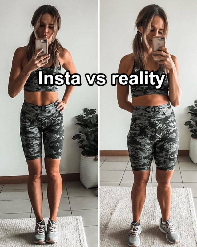 33 Year Old Woman Shows Reality Behind Instagram Pictures Others