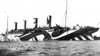 Ships Camouflage from WW1 