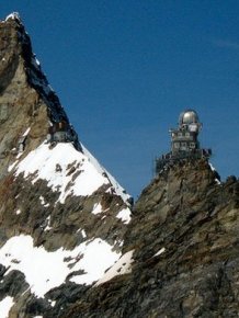 The Sphinx Observatory in Jungfraujoch, Switzerland