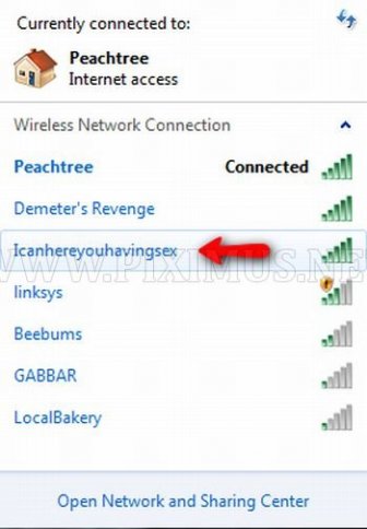 Funny WiFi Network Names 