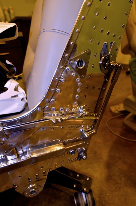 Converting an F4 Phantom Ejection Seat into a Chair