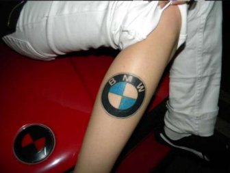 Tattoo battle - BMW and VW fans