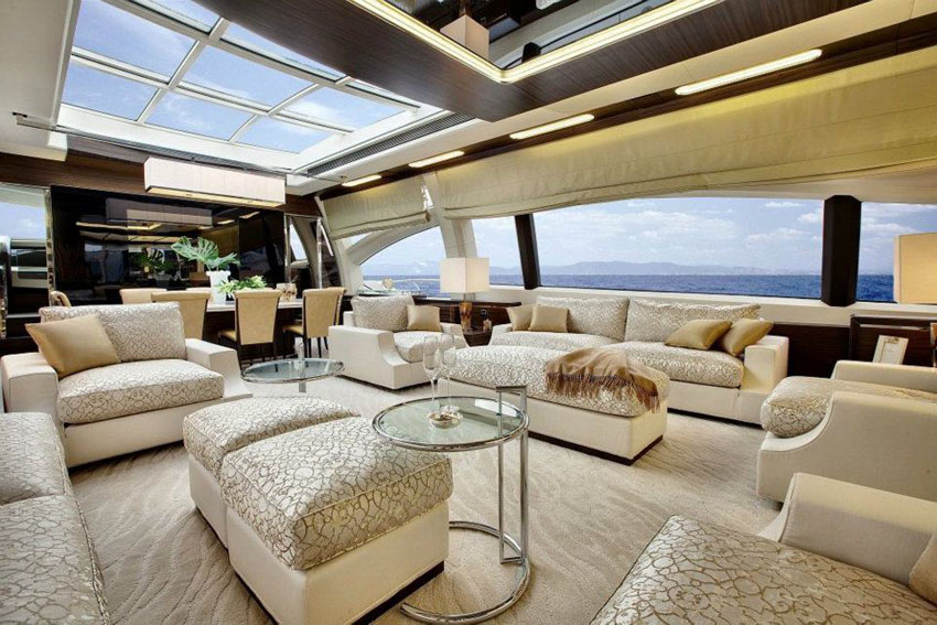 Azimut Grande 120SL - luxurious and fast superyacht 