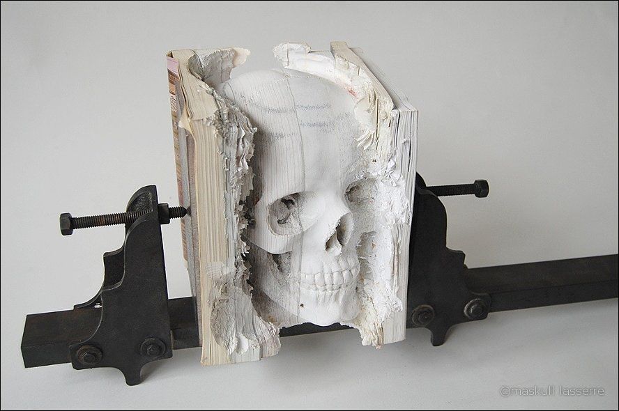 Sculpture Made out of Books 