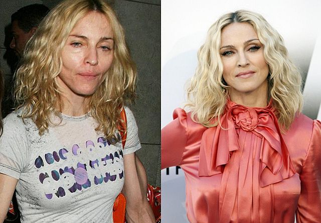 The Real Face of Female Celebs 