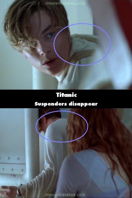 Mistakes in the Original Titanic Movie