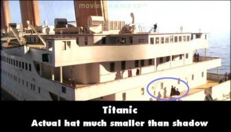 Mistakes in the Original Titanic Movie