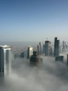Dubai in Fog