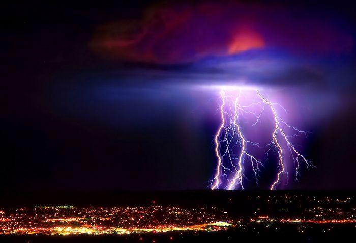 Storm in Albuquerque, New Mexico