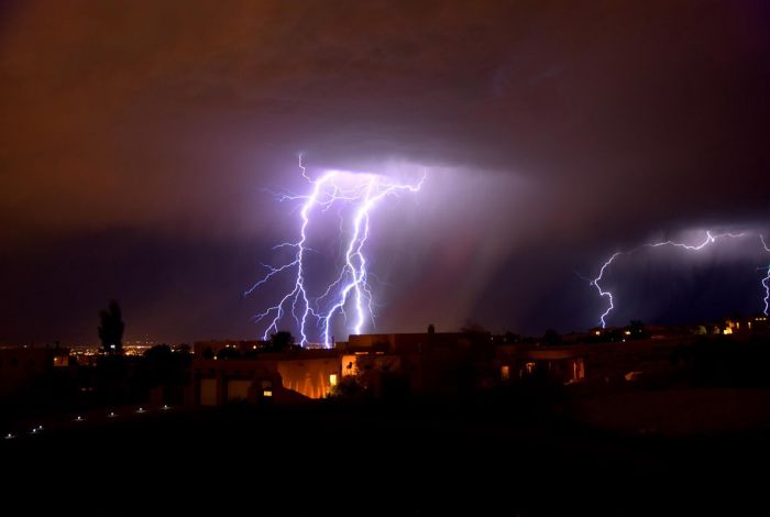 Storm in Albuquerque, New Mexico