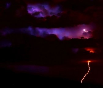 Storm in Albuquerque, New Mexico