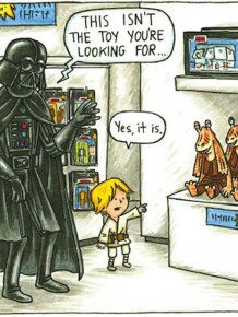 What if Darth Vader Was a Good Daddy 