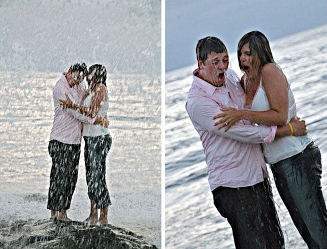Engagement Photos Gone Intentionally Wrong 