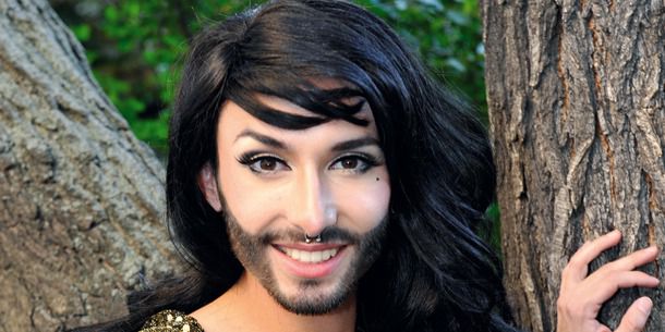 Conshita Wurst Tries Out for Eurovision 