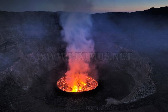Nyiragongo Crater 