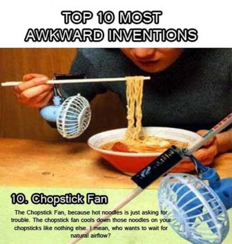 Top 10 Most Awkward Inventions