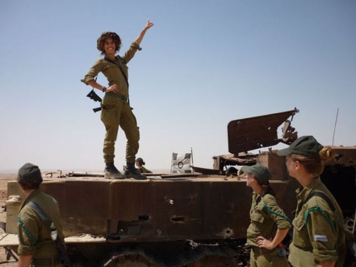 Girls of Israel Army Forces