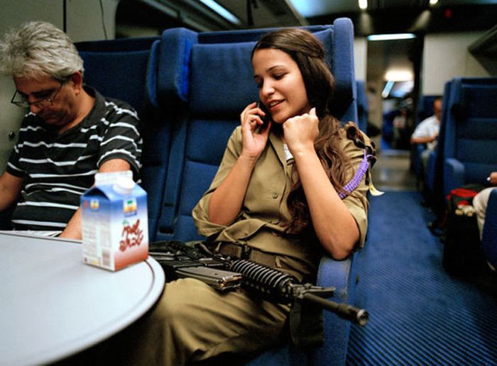 Girls of Israel Army Forces
