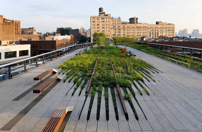 High Line Park in New York